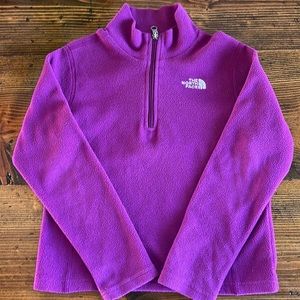 Purple Kids North Face pullover